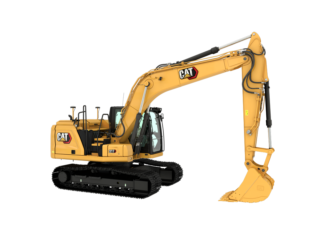Cat 317 gravemaskine