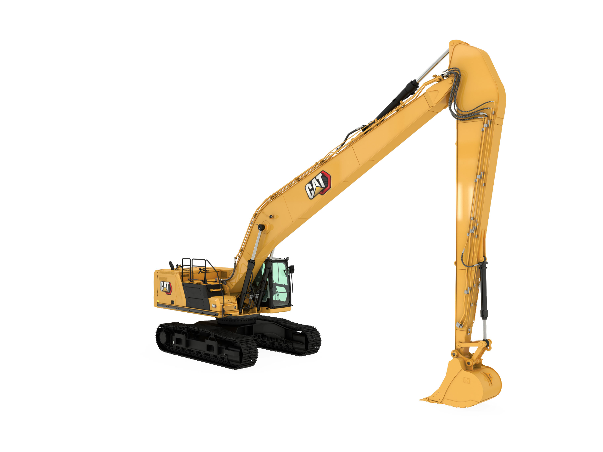 Cat 340 LRE (long reach) gravemaskine