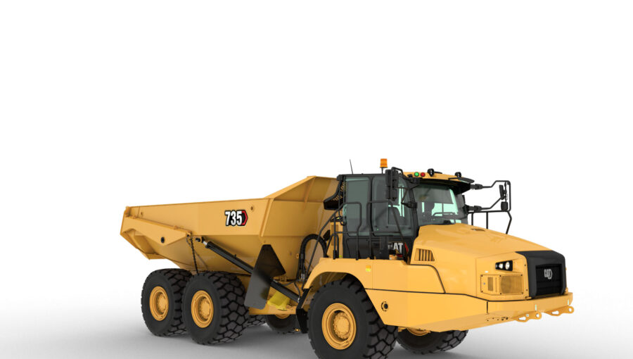 Cat 735 Dumper Zeppelin Cat Dk