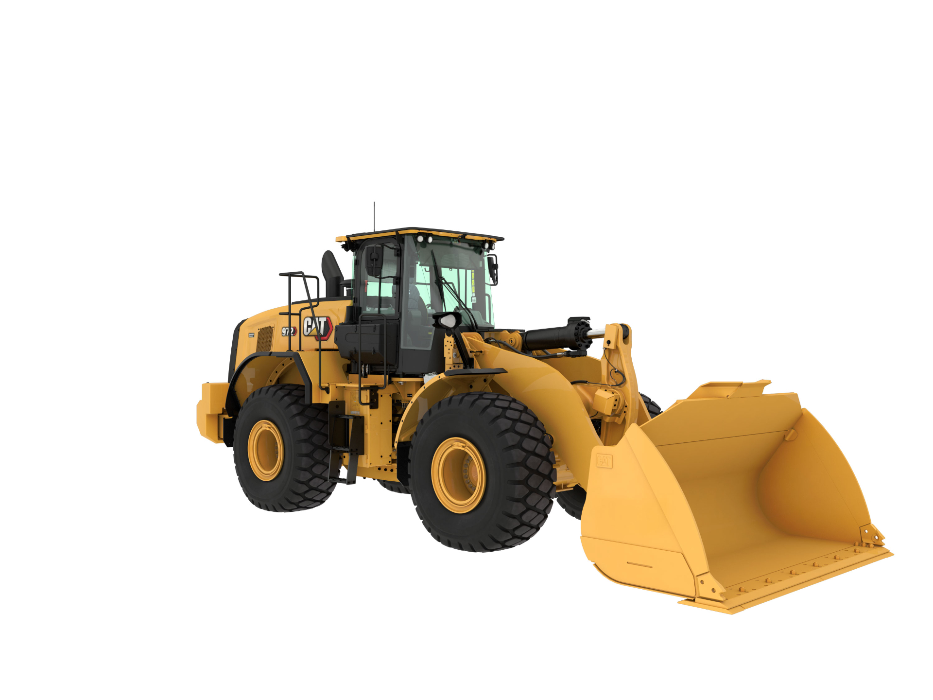 Cat 972 gummihjulslæsser