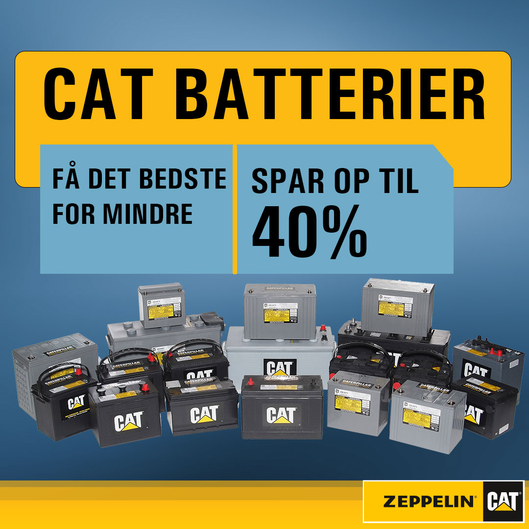 Zeppelin Construction - kampagne på Cat batterier