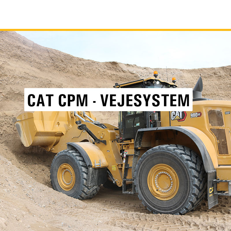 Cat CPM - vejesystem - Zeppelin Construction Danmark