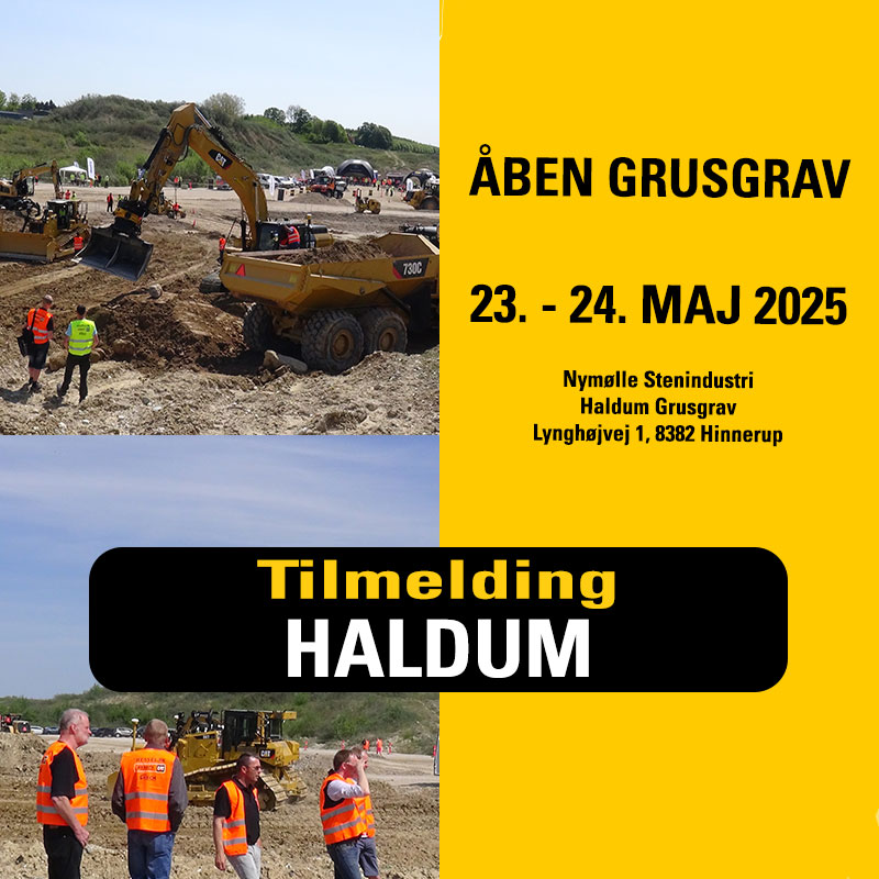 Tilmeld Åben Grusgrav Haldum - Zeppelin Construction Danmark