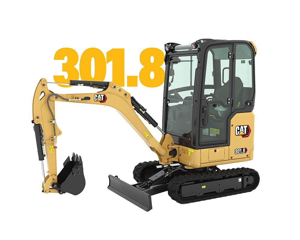 Cat 301.8 mini gravemaskine