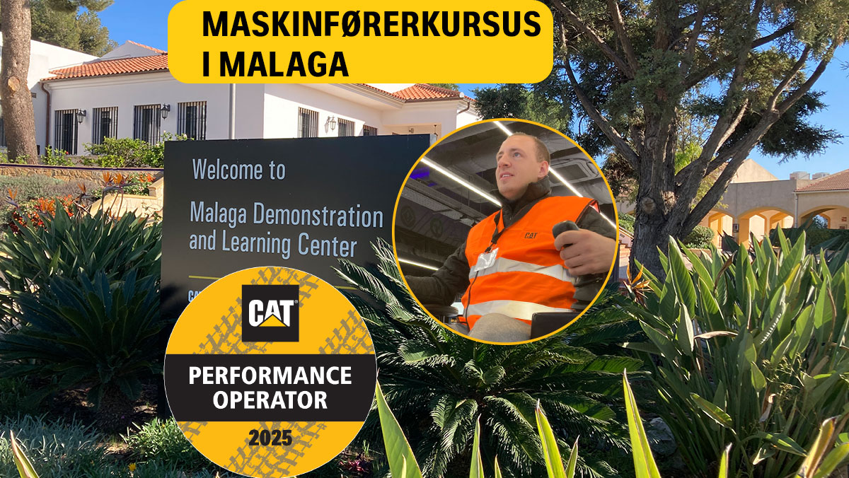 Maskinførerkursus i malaga 2025