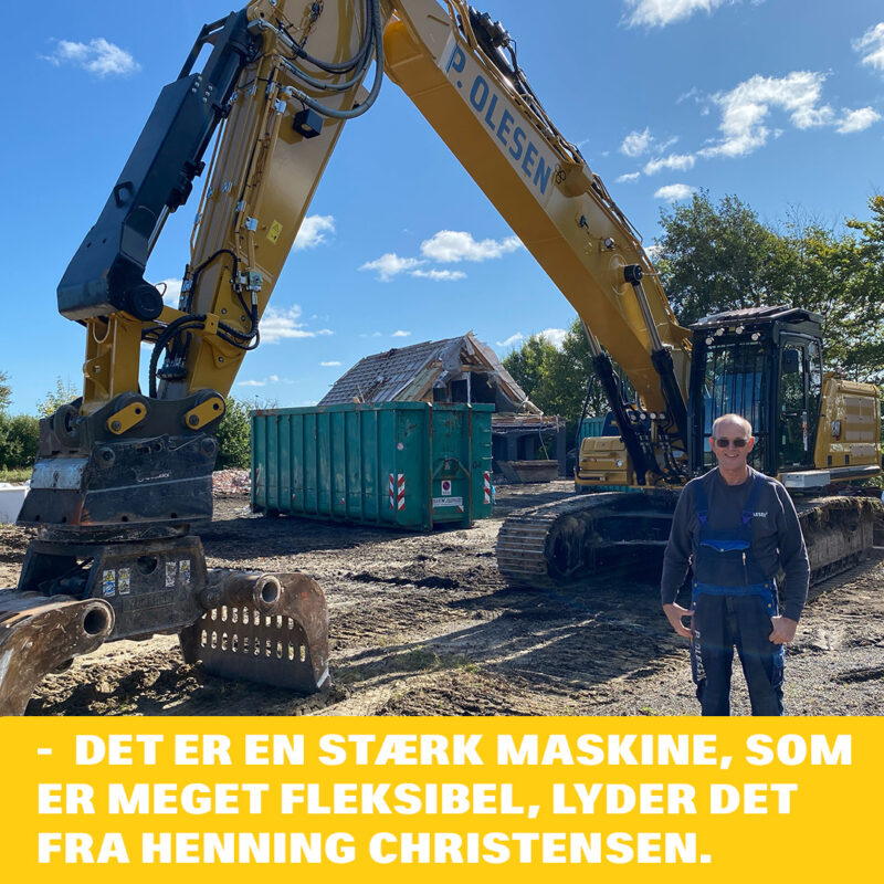 Cat 340 er kraftfuld og robust nedrivningsmaskine, der er designet til at imødekomme krævende opgaver inden for nedrivning. Maskinen kombinerer høj ydeevne, effektivitet og moderne teknologi for at levere optimale resultater i en række forskellige arbejdsforhold. Og ikke mindst en velindrettet kabine, der sikrer høj komfort for maskinføreren