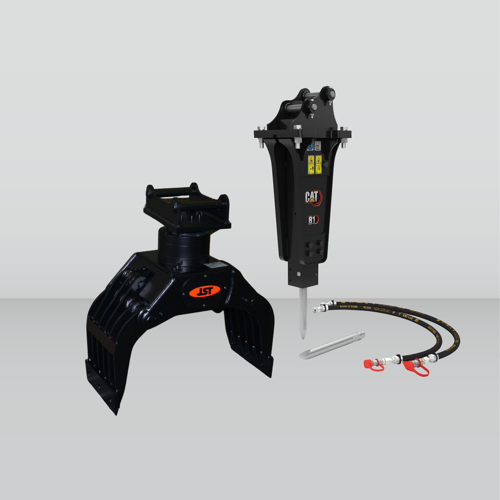 Kampagne_Cat B1 hammer + JST sortergrab